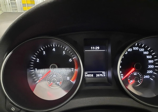Volkswagen Golf cena 35000 przebieg: 95000, rok produkcji 2012 z Gdynia małe 22